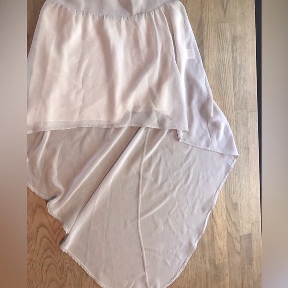 Brandy Melville High-Low Flowy Skirt - Picture 2 of 8